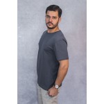 Camiseta Conforto Chumbo com Onça