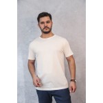 Camiseta Pima Off-White com Onça