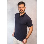 Polo Midnight Azul Marinho com Bandeira