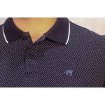 Polo Midnight Azul Marinho com Onça