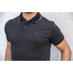 Polo Midnight Preta com Onça