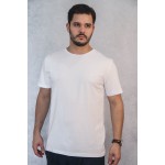 Camiseta Algodão Branca com Onça