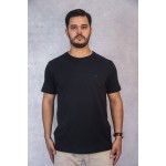 Camiseta Vellutato Preta com Onça